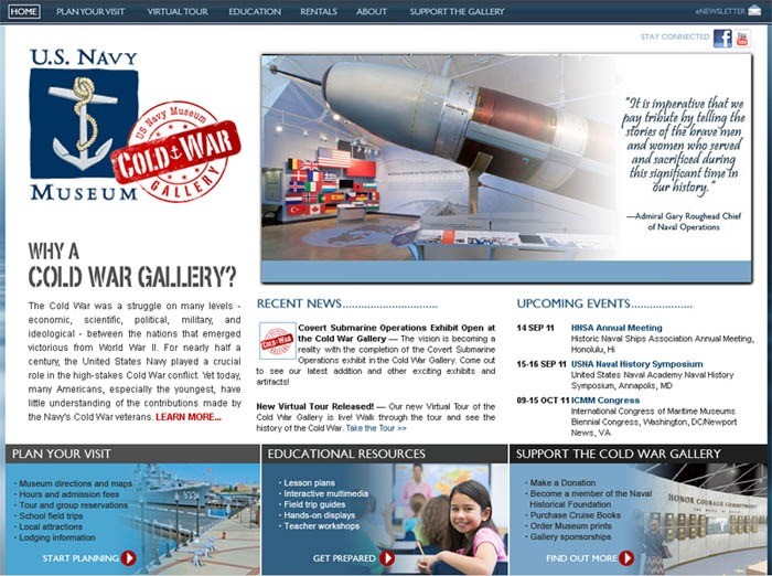Cold War Gallery Website