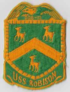 USS Robison Insignia Patch