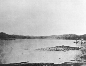 Marine Amphibious Landing in Korea 1871 - USS Monocacy and USS Palos