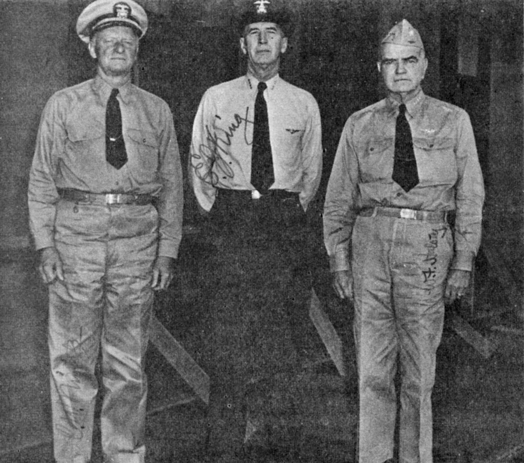 Three Fleet Admirals, US Navy 