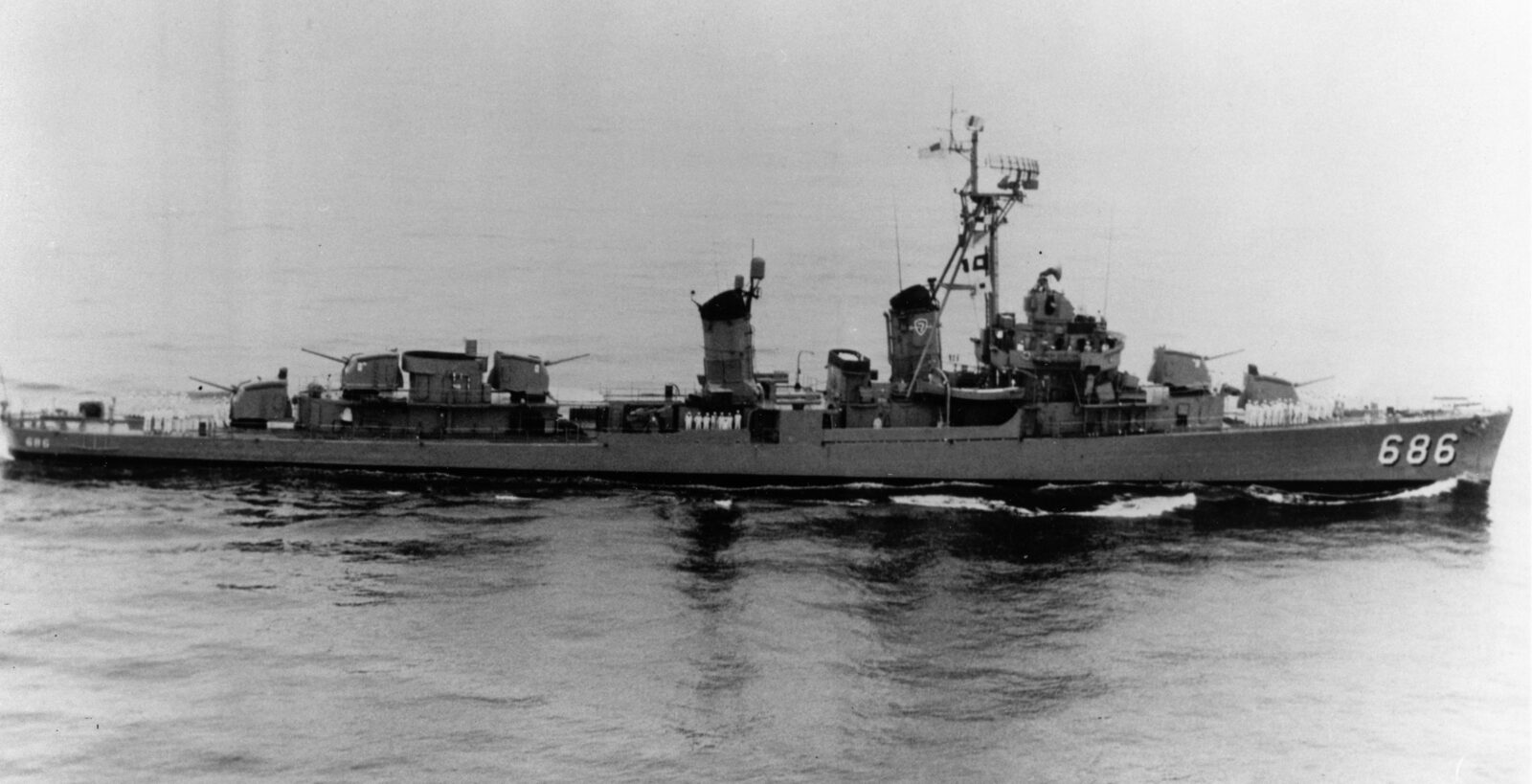 Life on a Fletcher Class Destroyer in the 1950's