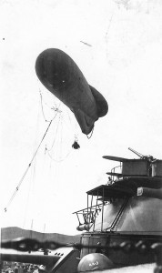 Kite Balloon on USS Arizona