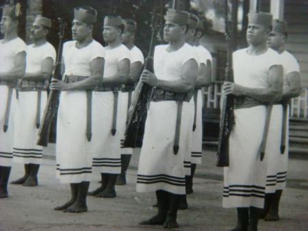 Fitafita in uniform, c. 1942