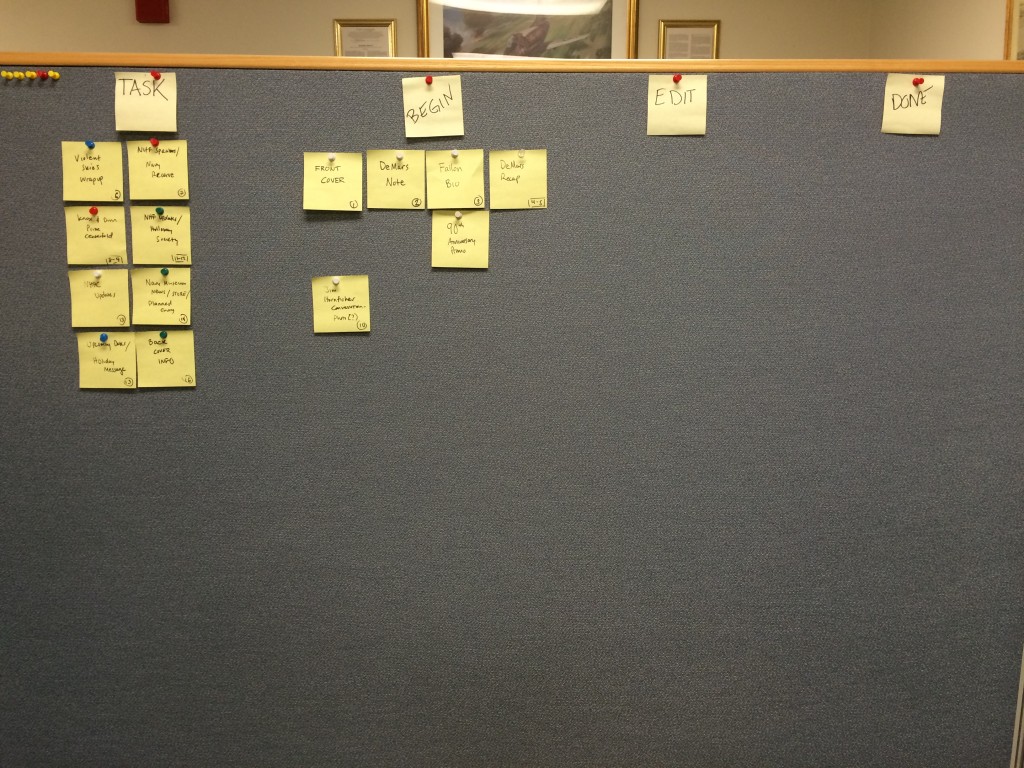 How I stay organized: My Scrum Burndown Chart. Confession: I got the idea watching the TV show Silicon Valley. 