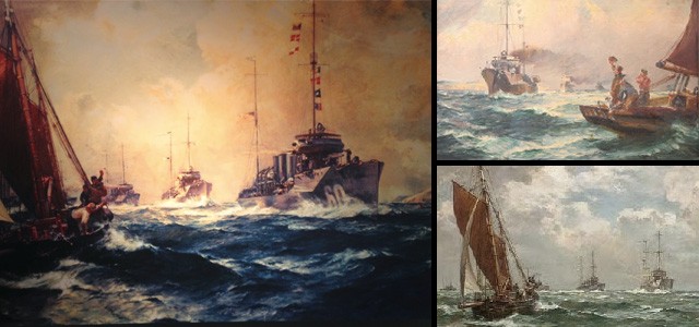 Various versions of The Return of the Mayflower 