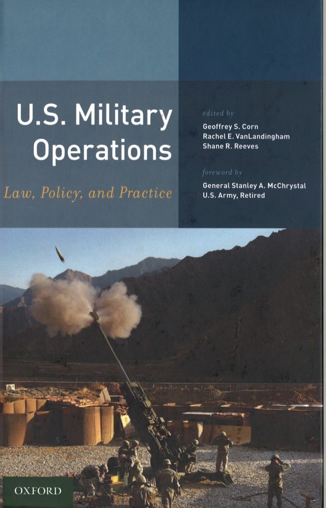 BOOK REVIEW - U.S. Military Operations: Law, Policy, and Practice ...